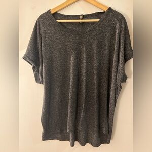 Denver Hayes Casual Gray Women's Top 2XL